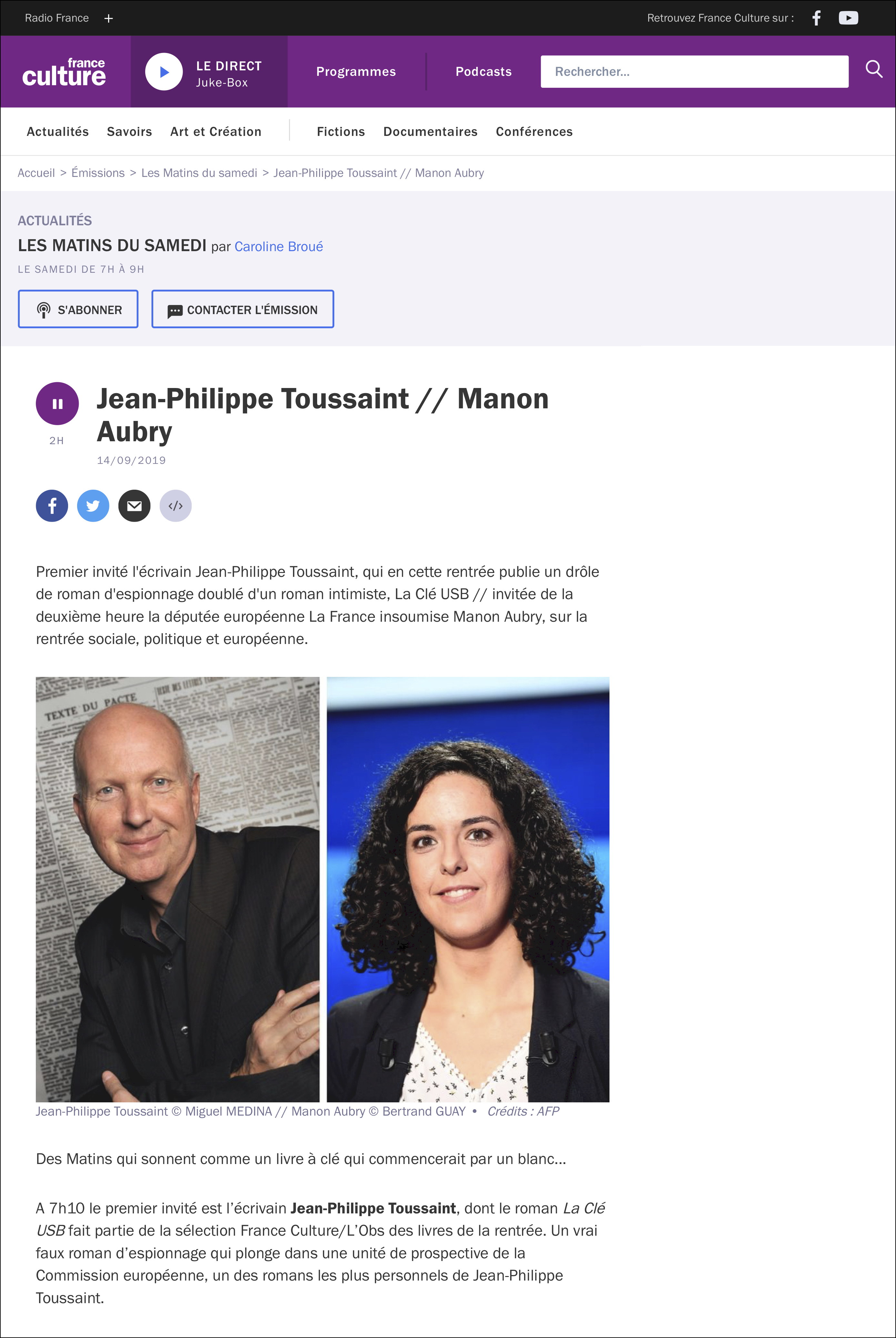 Jean-Philippe Toussaint -- Manon Aubry (2019-09-14 19-44-07).jpg